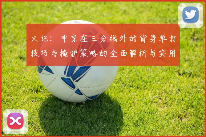 火记：申京在三分线外的背身单打技巧与掩护策略的全面解析与实用指南